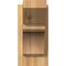Ekena Millwork Legacy Slat Rough Sawn Outlooker, Western Red Cedar, 6"W x 12"D x 12"H OUT06X12X12LEC06RWR - alternate 2